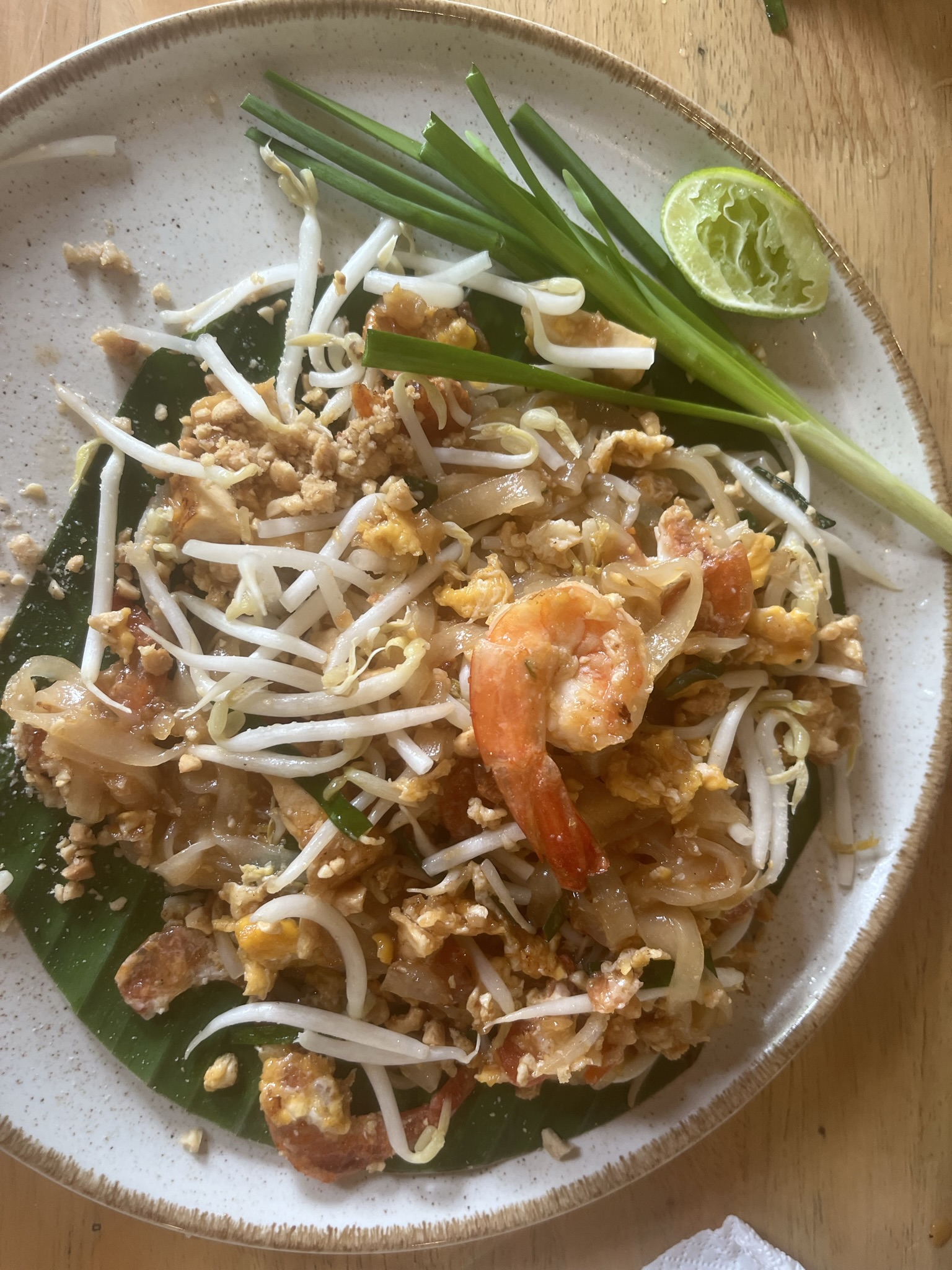 pad thai at after the rain cafe